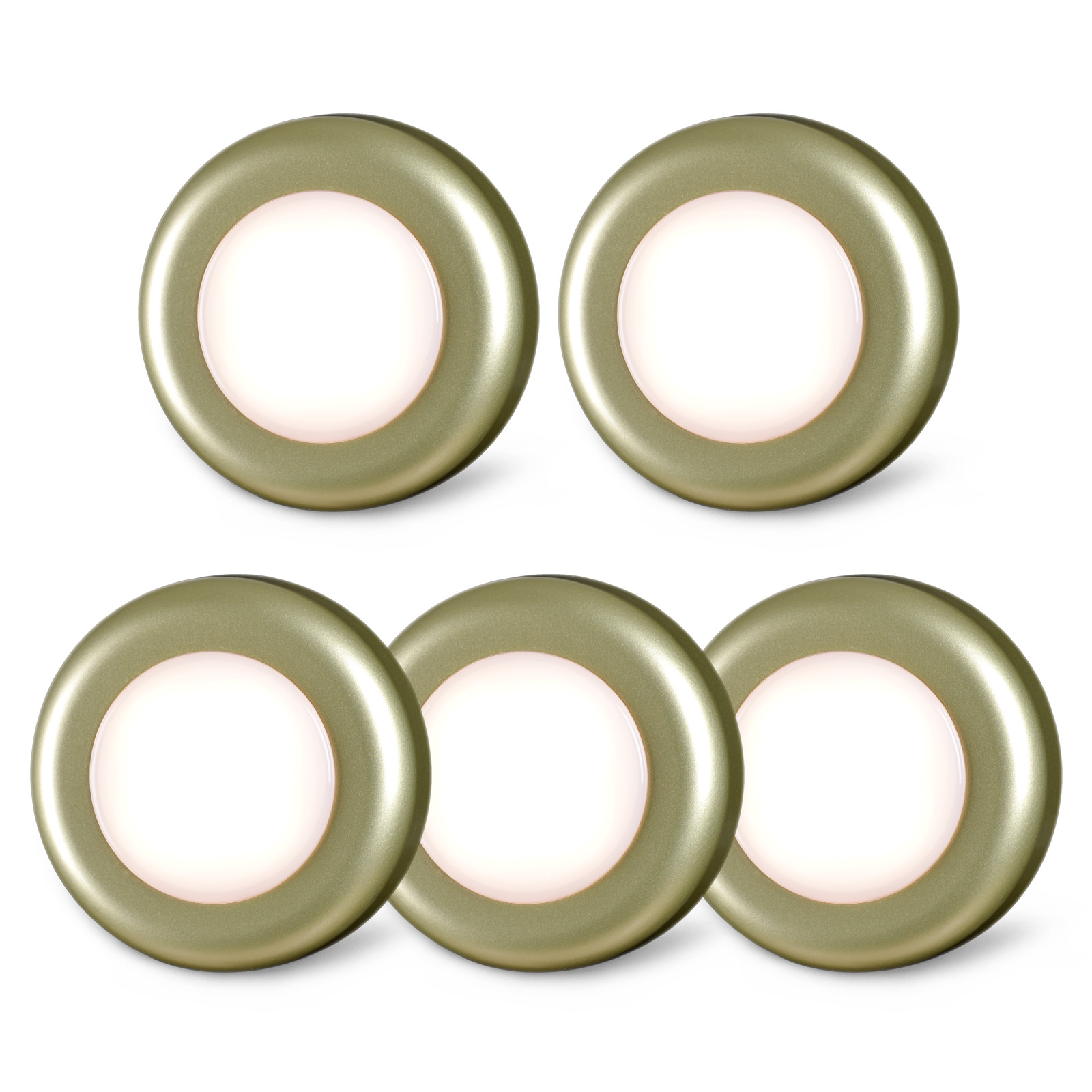 Warm white discount push lights
